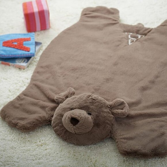 Pottery Barn Kids Bear Plush Play Mat - Picture 1 of 5